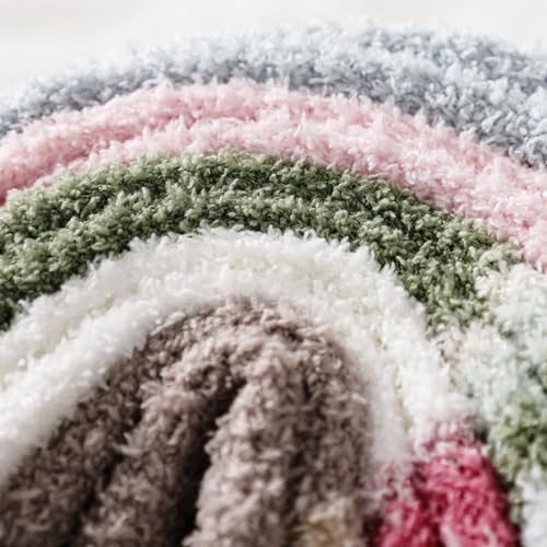 Image of Avisky Fuzzy Socks for Women - 5 Pairs Winter, Soft Cozy Fluffy Slipper Plush Warm Home Sleeping Socks
