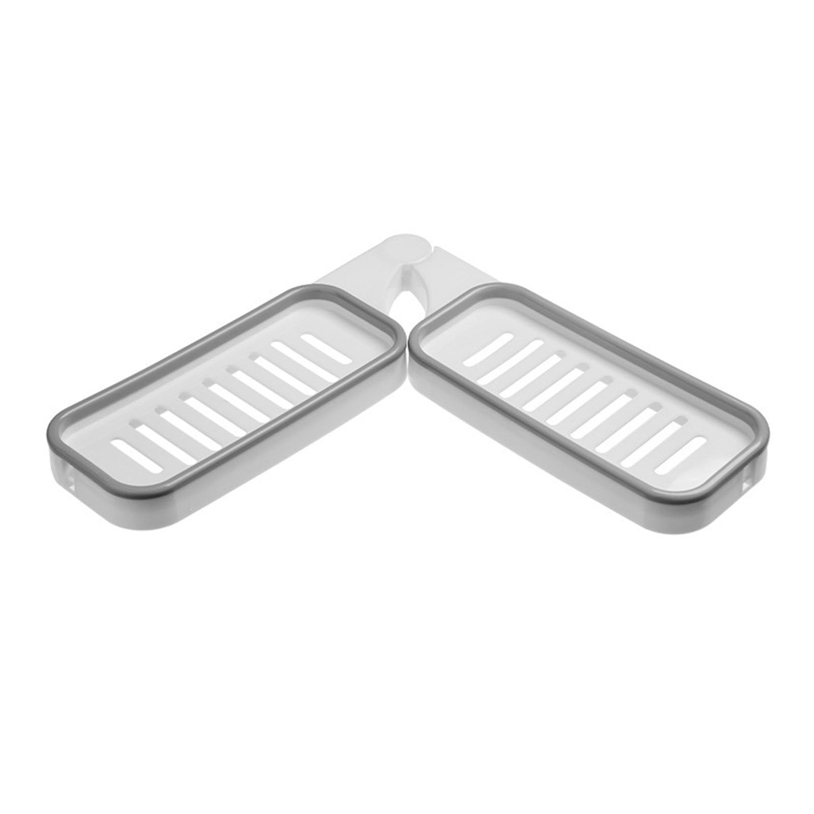 Tissting Bathroom Corner Shelf Wall Mount Foldable Shower Caddy Organizer Basket Bathroom Sink Shelf Over Faucet Adhesive Storage
