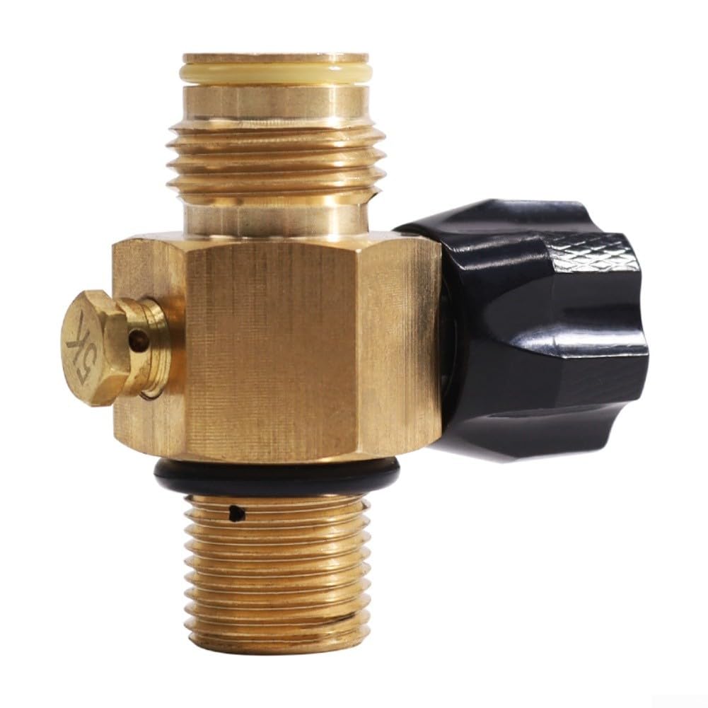 Posheliox High Pressure Diving Cylinder Valve 5000PSI, Copper Alloy