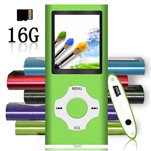 Tomameri - Portable MP3 / MP4 Player with Rhombic Button, Including a 16