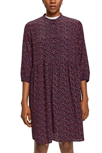 ESPRIT Damen 993ee1e307 Kleid, Schwarz, 38