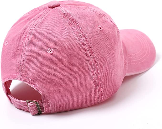 Vintage myte trudnej sytuacji kucyk wysoka niechlujna czapka z daszkiem czapka z daszkiem czapka golfowa dla kobiet mężczyzn/303(Pink)