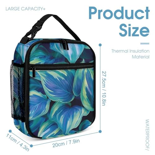Green Planet Plants Cute Backpacks Set Lightweight Lunch Bag Aesthetic Pencil Cases for Travel Work4