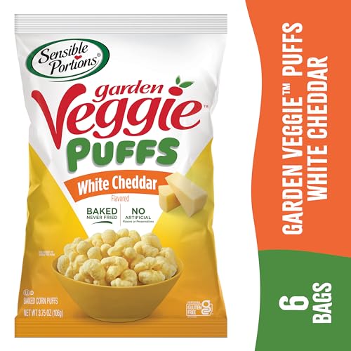 Sensible Portions Veggie Puffs, White Cheddar Flavor thumb #6