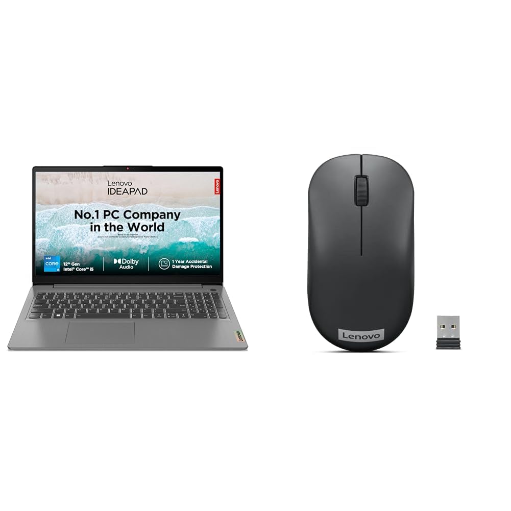 Lenovo IdeaPad Slim 3 12th Gen Intel Core i5-1235U 15.6" (39.62cm) FHD Thin & Light Laptop (8GB/512G