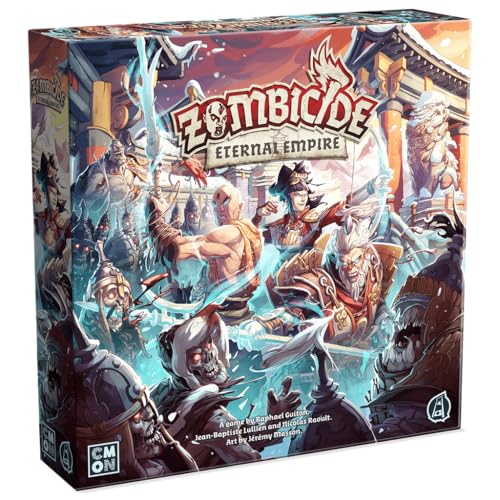 CMON Zombicide: Eternal Empire, Expansión, Juego de Mesa, A Partir de 14 Años, De 1 a 6 Jugadores, 30-180 Minutos por Partida, Español
