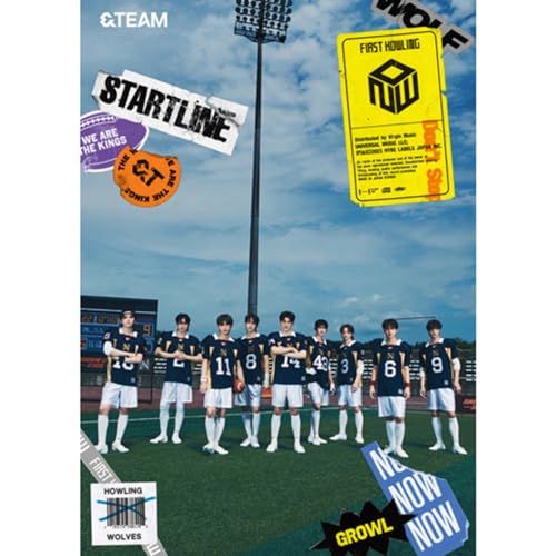 【外付特典あり・初回生産分】&TEAM 1st アルバム『First Howling : NOW』【UM盤】(CD) + 初回仕様/封入特典: (1)フォトブック(64P) (2)ステッカーB (3)カード(9種中ランダム1枚) (4)フォトカードE(9種中ランダム1枚) (5)シリアルナンバー入り「応募抽選券」 + 「フォトカード・UM絵柄(全9種)」と「ナンバリング入り・ホログラムフォトカード(全9種)」を合わせた全18種のうちランダム1種の商品画像