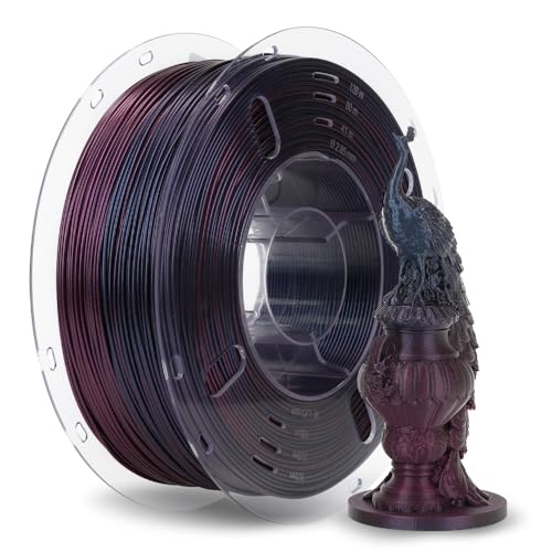 VOXELAB Chameleon High Speed PLA, Burnt Titanium/Abysall Red Gradient.