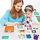 Nähset Kinder,Filz Nähen Kits,Bastelsachen für Mädchen,DIY Art Craft kreativ Bastelset Mädchen,Bastelset Kinder Ab 6+ Jahre,Nähset mit Stoff und Anleitung