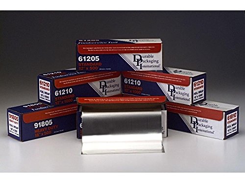 Durable Packaging-92410 Heavy Duty Aluminum Foil Roll, 24" Width X 1000' Length #TOP2