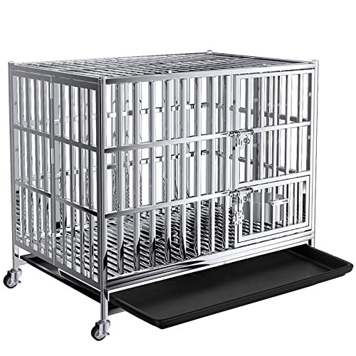The Stainless Steel Dog Crate 9 Uibkor 37