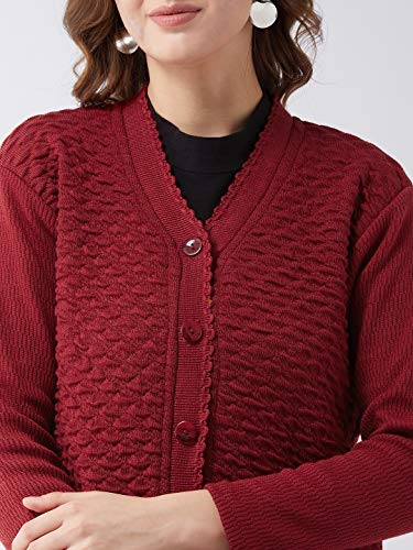 Image of Pivl V Neck Casual Women Sweater /Cardigan for Winter