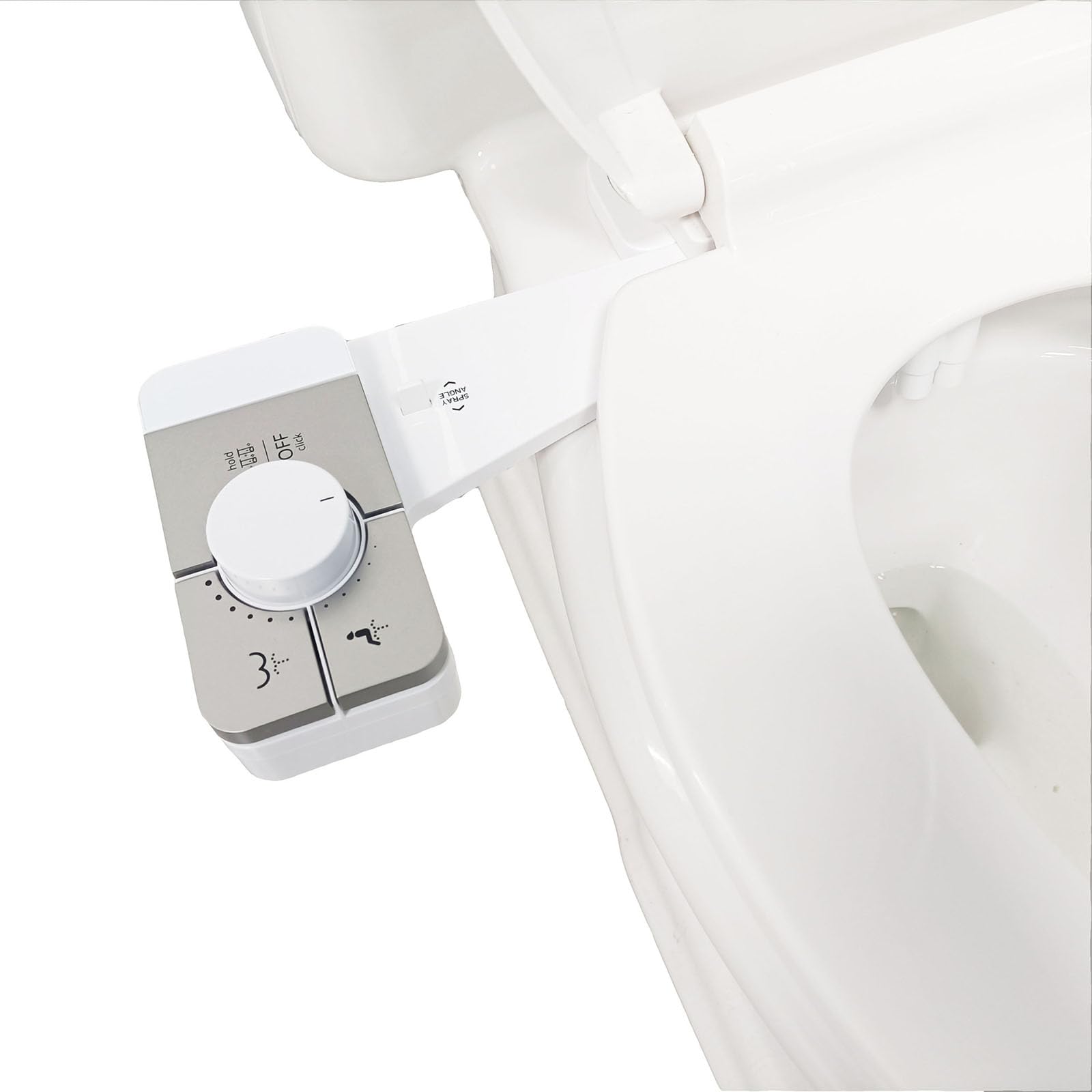 Boquilla retráctil para bidé diseñada para una limpieza sencilla y agua variable para adaptarse a todos los usuarios. Boquilla retráctil para bidé