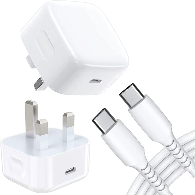 iPro Accessories For Samsung A14 5g/A53 5g/A33 5g/A13 Charger, Samsung A14 5g/A53 5g/A33 5g/A13 Charger Plug 20W USB C Charger Plug Fast PD Adapter UK Wall Charger For Galaxy A53/A14/A33/A13 (White)