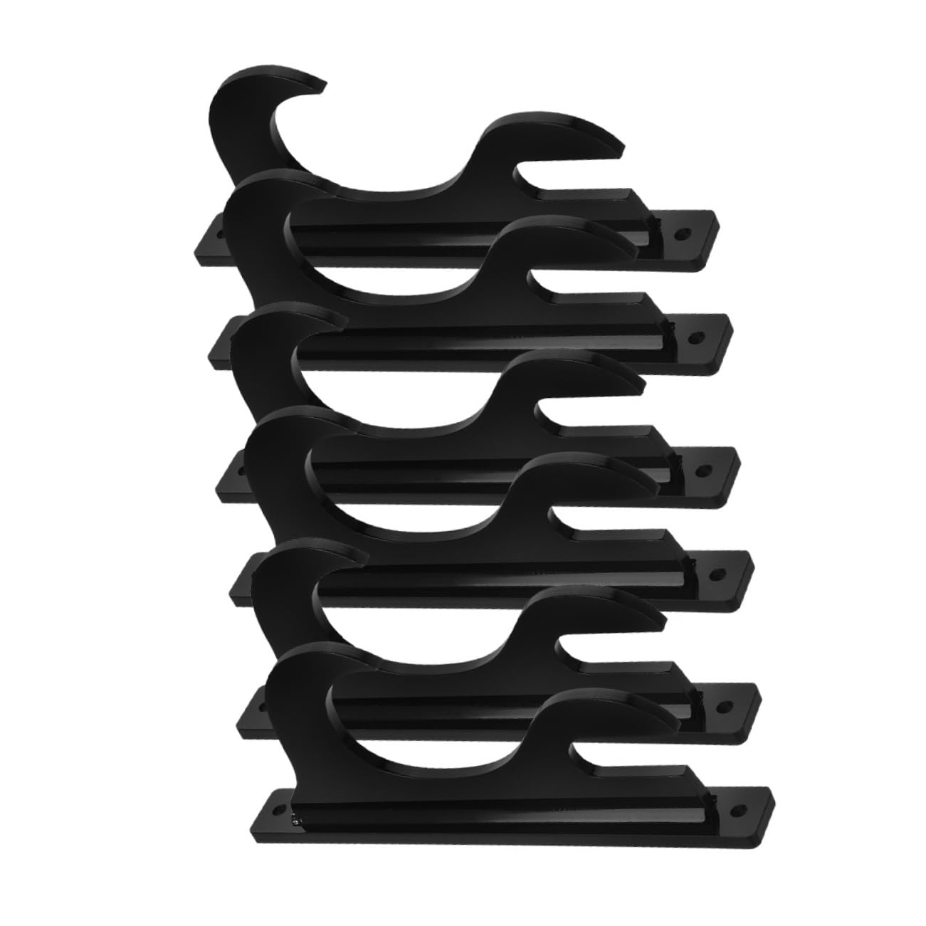 Hemoton 3-piece Martial Arts Sword Mount Sword Stand Hooks Heavy Duty Artistic Design Easy Assembly