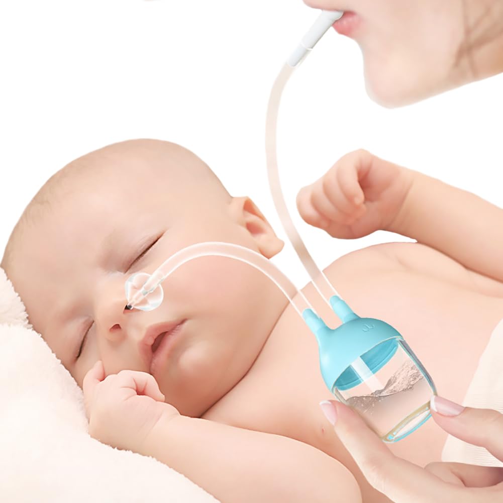 Baby Nasal Aspirator Mucus Sucker Nose Cleaner Anti-backflow-image-36