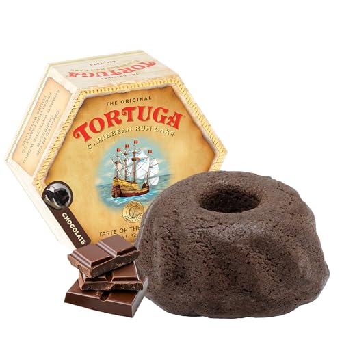 TORTUGA Caribbean Chocolate Rum Cake - 16 oz Rum Cake