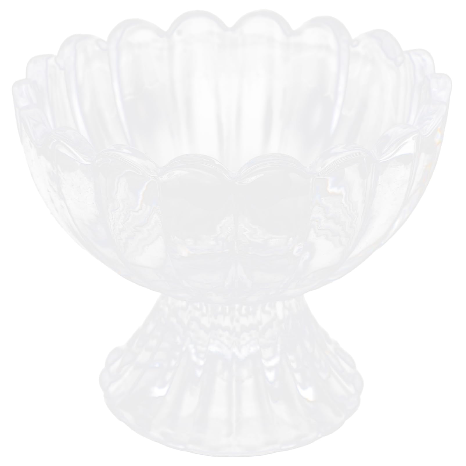 PRETYZOOM 1 Juego Copa De Helado Tazón De Postre Tazones De Postre Con Frutas Vasos De Cristal Con Pie Vasos De Platos Para Helado Tazones Para Helado Copa De Aperitivo Copas 6 piezas