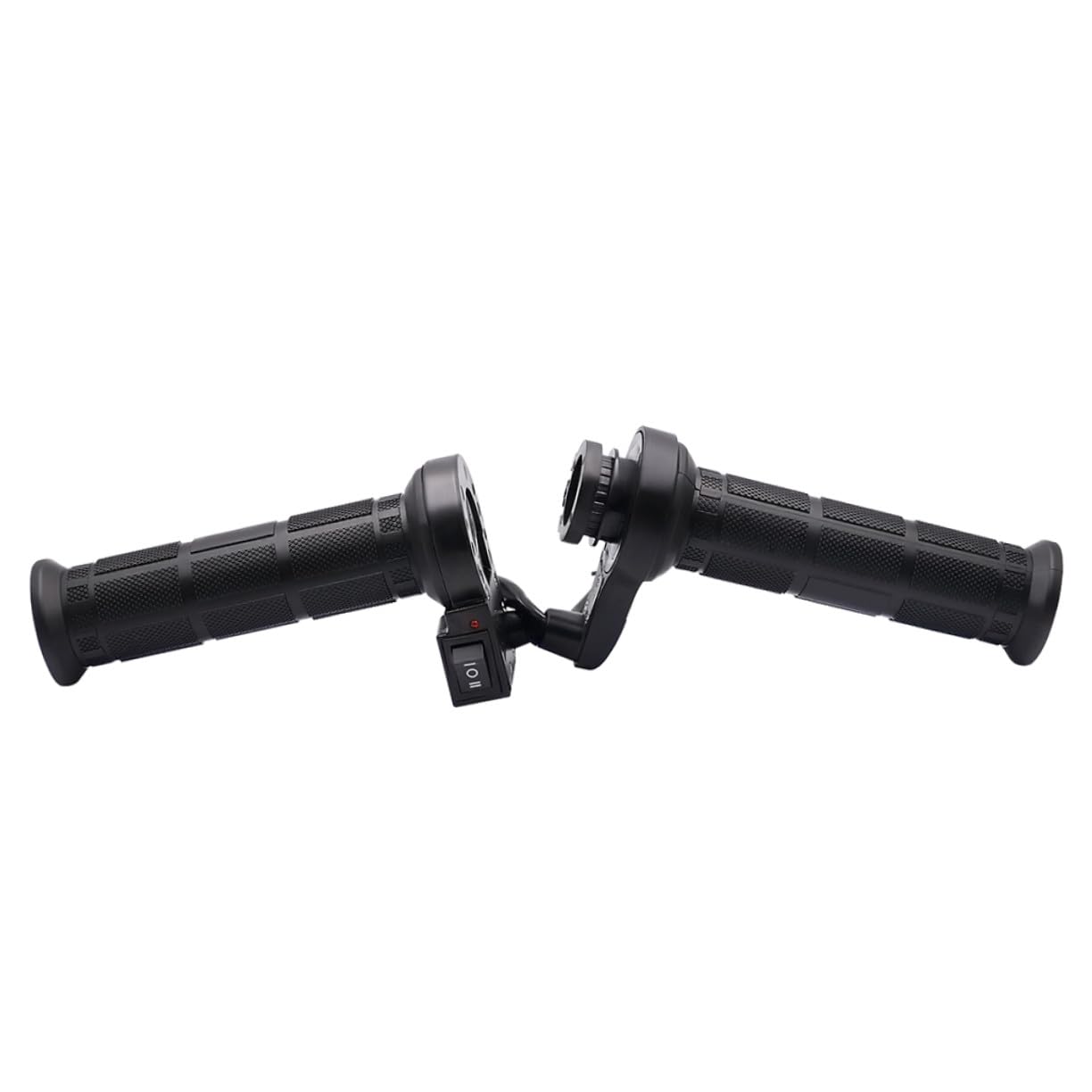 Puños Calefactables para Motocicleta Ajustables Mango Eléctrico Térmico para Invierno Calentador Resistente y Seguro para Manillar de Moto Compatible con Repuestos y Agarres
