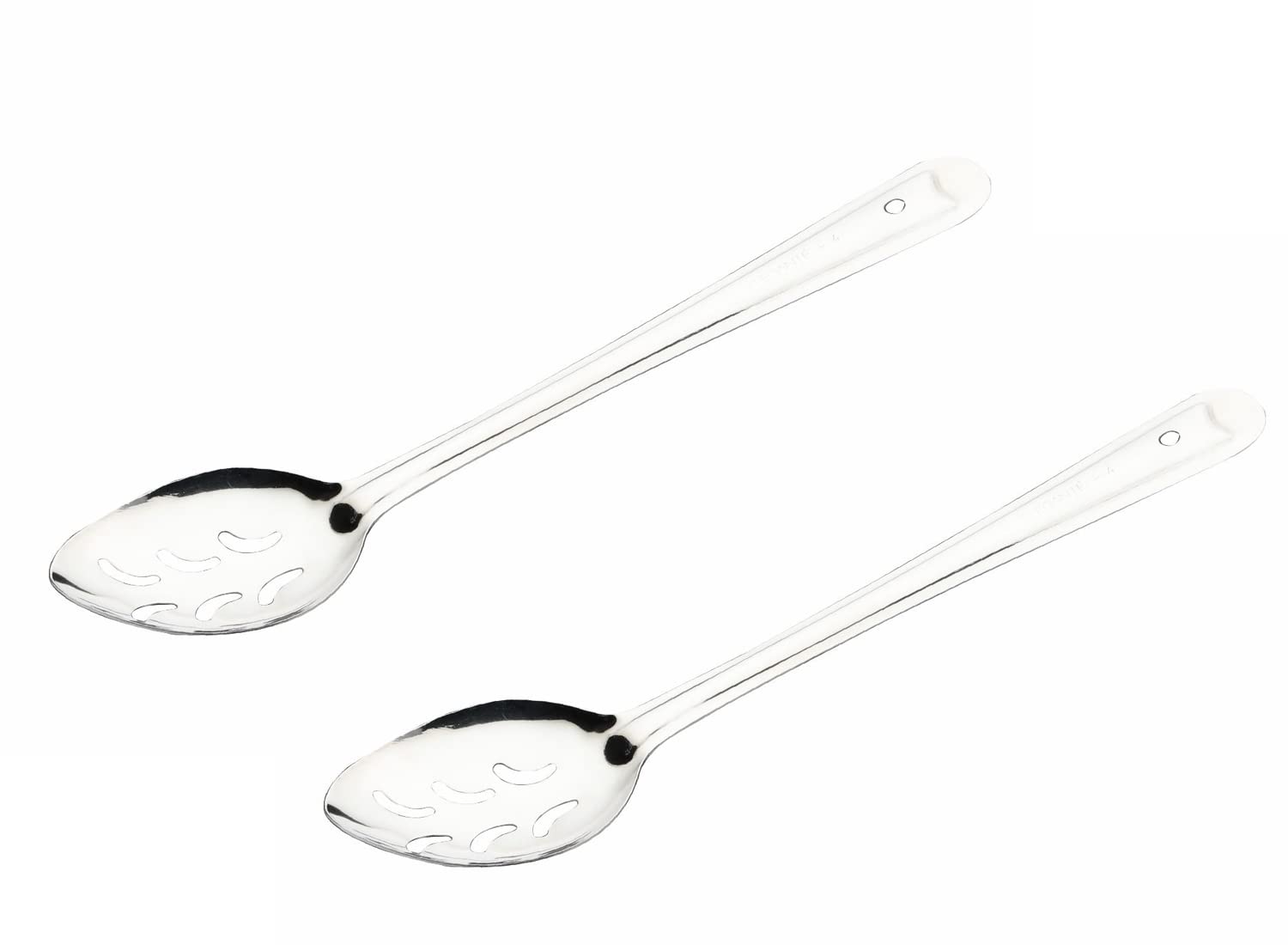 SignoraWare Kitchen Tools Stainless Steel(Food Grade) Heavy Gauge(1.3 MM) Plus Slotted Spoon/Chamcha No.3 for Cooking/Straining/Frying Halwa/Sweets/Subzi (Size 25cm) Set/2 (B0BL7JPMT2) Amazon Price History, Amazon Price Tracker