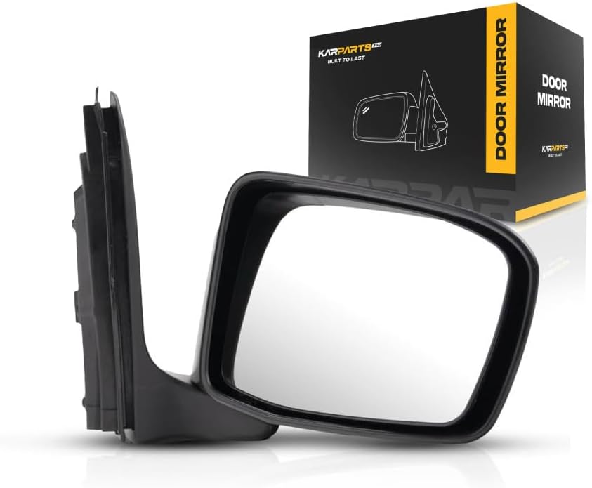 For Honda Odyssey 2005 2006 2007 2008 2009 Door Mirror Passenger Side | Power | Heated | Textured | Replacement For 76200SHJA43ZC | HO1321236, HO1321155