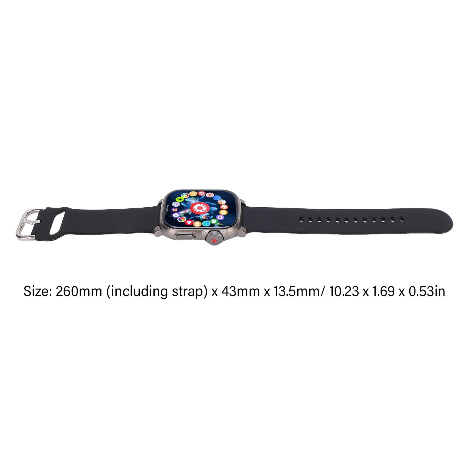 Cocoarm Tragbarer MP3-Player, Bluetooth 5.4, Musik-Player mit 2,01-Zoll-Touchscreen, Eingebauter Lautsprecher, Sprachaufzeichnungs-Armband für Laufen, Training, Reisen, Pendeln (64G)