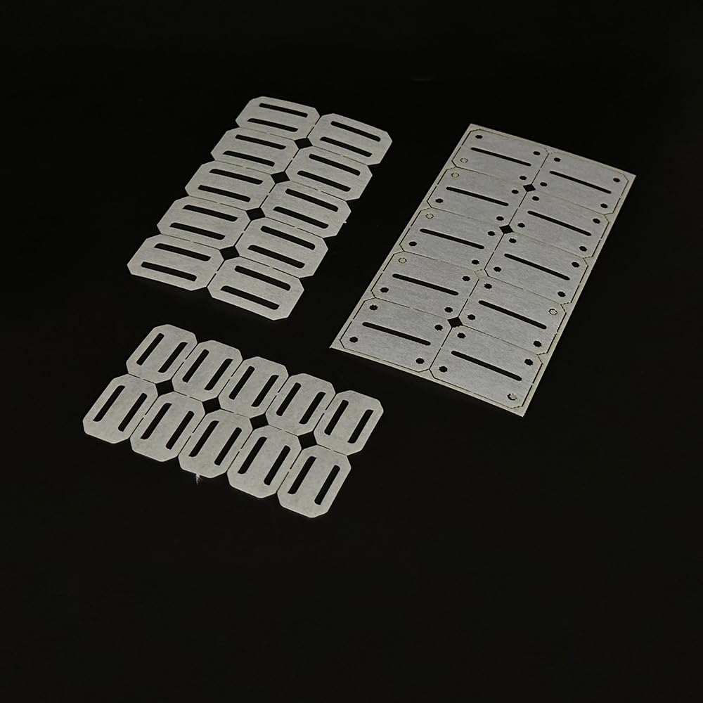 30PCS RC Airplane Paper Hinge Model Plane Rudder Aileron Tail Wing Connector for RC Plane Helicopter DIY Model Aircraft Fixed Wing Parts (Style 3)