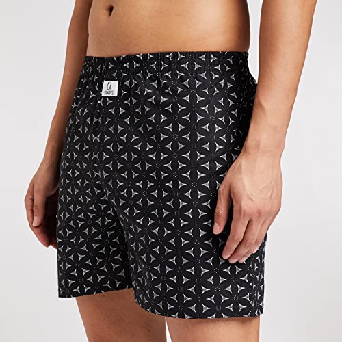 Image of Longies Men's Cotton Printed Regular Boxer Shorts