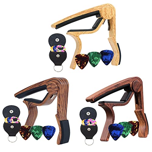 SHANGMAOYO Capodastre Guitar Capo String Instrument Guitare Capo for Guitares Électriques Acoustiques Banjo Tonalité… - Les Beatles, Paul McCartney, John Lennon, RIngo Starr, George Harrison SHANGMAOYO Capodastre Guitar Capo String Instrument Guitare Capo for Guitares Électriques Acoustiques Banjo Tonalité… – Image 3