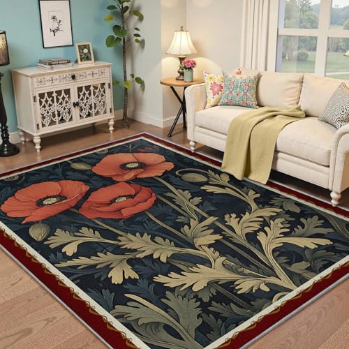 Vibrant Flower Kitchen O 160x200cm փ[pO[[tbht[J[ybg ItBXfR NVbN{^jJ}bg \