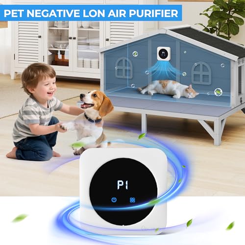 Purificador de aire inteligente para casa de mascotas miniatura 4