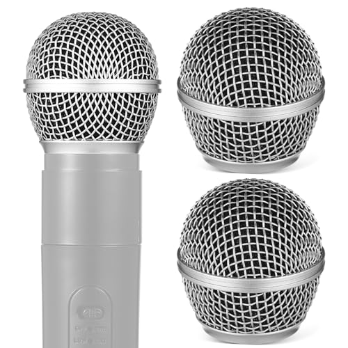 Miglioramento della chiarezza del suono: realizzata meticolosamente per ridurre i difetti acustici, la testa a sfera in rete del microfono offre una migliore qualità audio, sostituzione della griglia del microfono, copertura del microfono