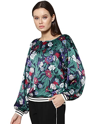 Only Onlmina Batsleeve Top Box Wvn Maglia a