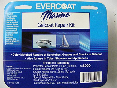 Fibreglass Evercoat 108000; Seacare Gelcoat Repair Kit