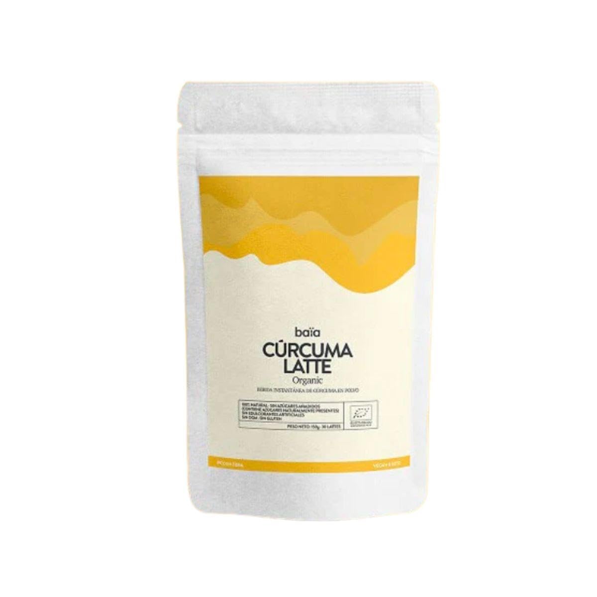 ORGANIC CÚRCUMA LATTE bebida instantánea #cúrcuma 150 gr