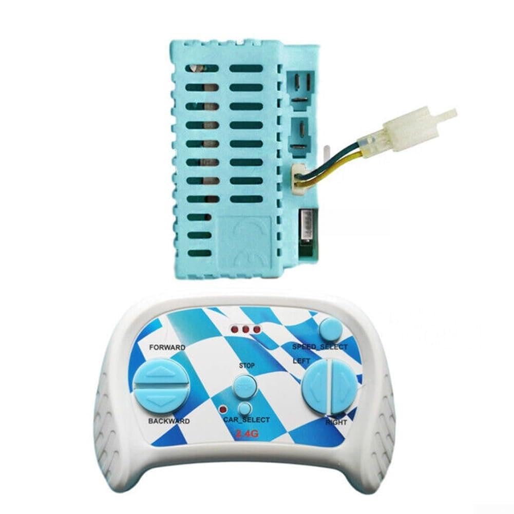 12V RC Kids Ride on Car Controller, 2.4G Remote Control Receiver, Control Box Replacement for Children's Electric Toy Car(40A 5P A Full set) โ image 1