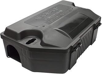 LIPHA TECH Aegis RP Rat Bait Station | Professional Grade Rodent Control Solution for Residential or Commercial | Highly Effective for Rats and Mice (Single Unit)