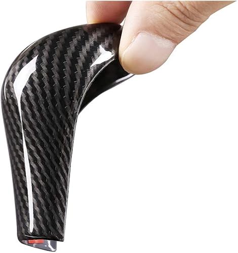 Miniatura 6 de YIWANG Cubierta de la perilla de cambio de engranajes de fibra de carbono para Mercedes Benz Clase C W204 2004-2013 Accesorios de automóvil
