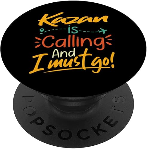 Kazan Is Calling and I Must Go - Russia Travelling Lover PopSockets Swappable PopGrip