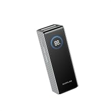 EcoFlow RAPID Mobile Battery 25000mAh 170W [Large Capacity/Compact/Fast Charging/Simultaneously Charge 3 Devices/TFT Display/Long Life/Overheat Protection/Easy to Carry/Carry-on/Business Trip/Travel