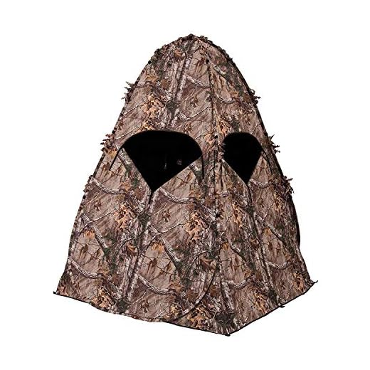 Ameristep Outhouse Ground Hunting Blind, Realtree Xtra