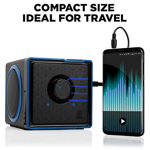 GOgroove SonaVERSE BX Wired Portable Speaker with USB Music Player
