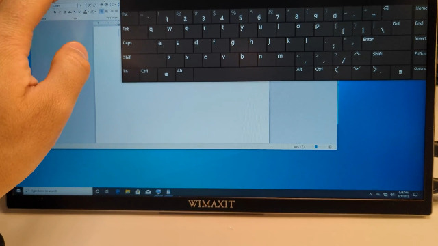 Amazon.co.jp: WIMAXIT モバイルモニター 14インチ タッチパネル