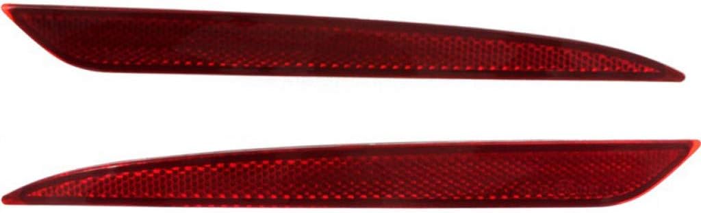 For Ford Fusion Rear Reflector 2013-2018 Pair Driver and Passenger Side DOT Certified For FO1184103 + FO1185103 | DS7Z13A565K + DS7Z13A565 A