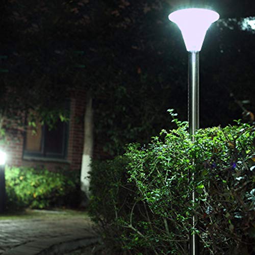 Qini Luz para uso ao ar livre, à prova d'água Ip65 que acende automaticamente a iluminação noturna,