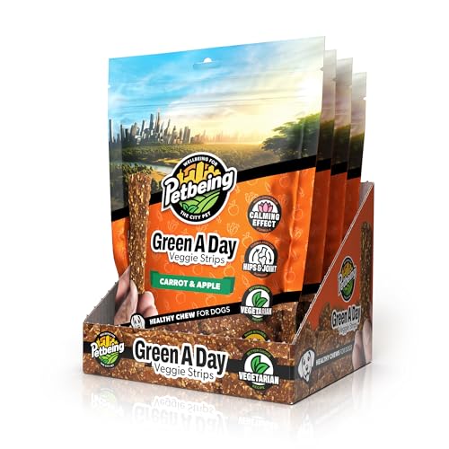 PETBEING Green A Day - Veggie Strips | a Healthy Vegetarian