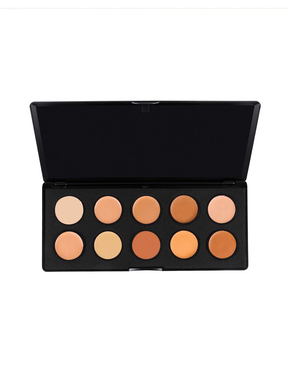 Coloressence Hd Makeup Base Cream Contour Face Palette, Long Lasting Weightless Highlighter Waterproof Satin Finish Concealer, Hides Blemishes, Dark Spots & Acne Marks, HDM II