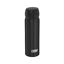 Thermos Ultralight – Thermos in Acciaio Inox, 750 ml, Borraccia Termica Estremamente Leggera, 275 g, Lavabile in lavastoviglie, Bevande Calde per 10 Ore e Fredde per 20 Ore, Senza BPA, Nero