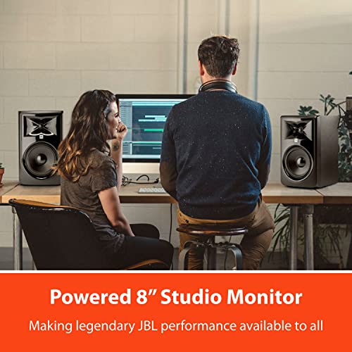 Image of JBL 308P MkII 8-inch Powered Studio Monitors - Pair