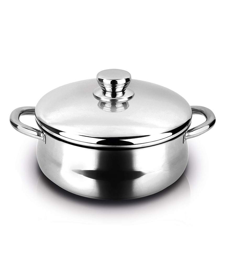 Fagor78601 Stainless Steel Silverinox Saucepan + Lid 18/10, Ø 24 cm